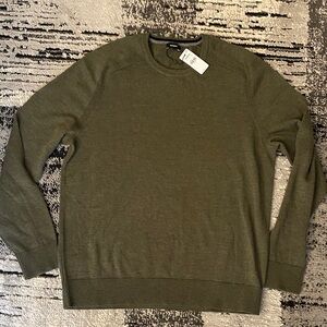 New Men’s Express Merino Wool Sweater Large